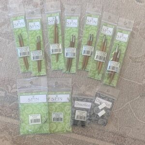 ChiaoGoo Spin Bamboo Interchangeable Knitting Needles and Cables